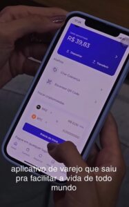 Checkout cripto acontece no de Lamare
