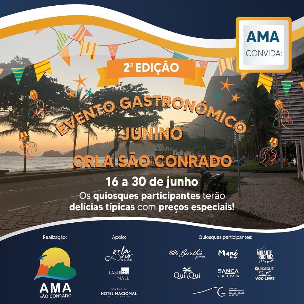 AMA São Conrado realiza 2ª edição de festa junina no Bairro
