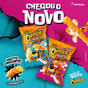 Pepsico apresenta Cheetos Crunchy com ativações e promoções na orla 9